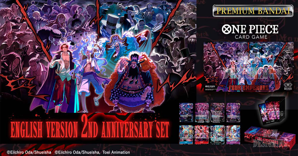 ONE PIECE CARD GAME English Version 2nd Anniversary Set