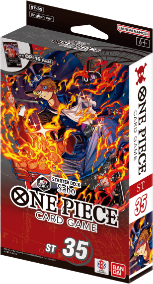 STARTER DECK -RED/BLACK Sabo- [ST-35]