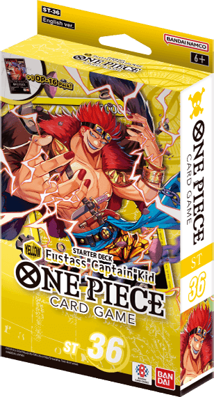 STARTER DECK -YELLOW Eustass Captain Kid- [ST-36]