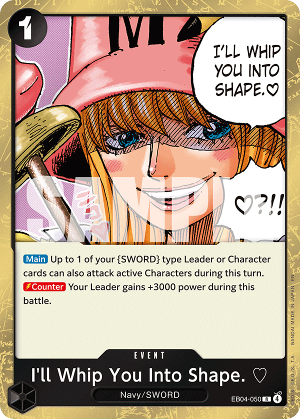 I'll Whip You Into Shape. ♡