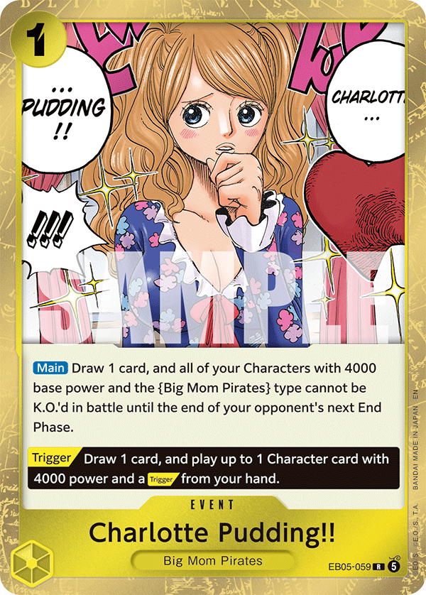 Charlotte Pudding!!