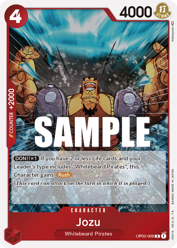 Hody & Hyozo P-062 Promo One Piece Card Japan - Bandai - Near Mint