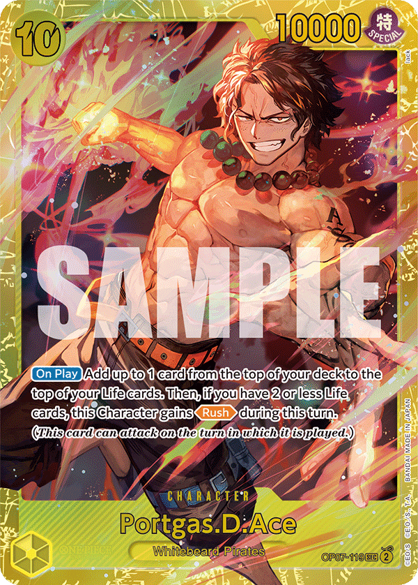 One Piece Card Game Promo Pack – Strongest Three Brothers P-073 P-074 P-075 (Japanese, Holo)