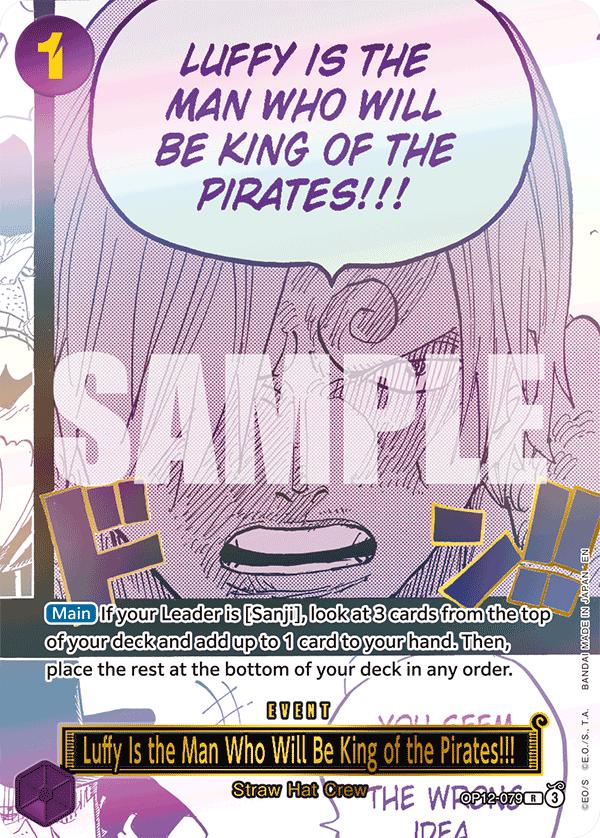 Luffy Is the Man Who Will Be King of the Pirates!!!