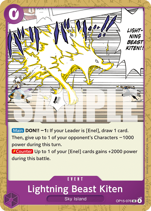 Lightning Beast Kiten