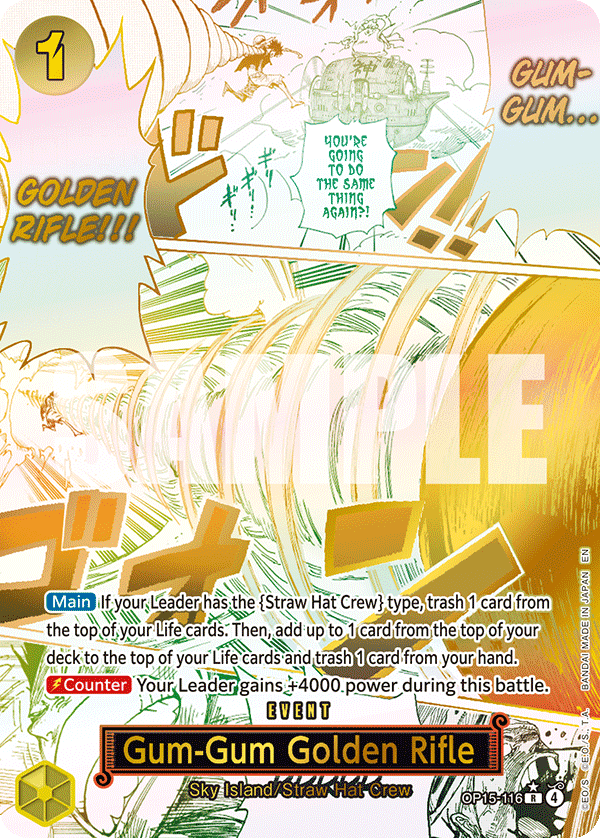 Gum-Gum Golden Rifle