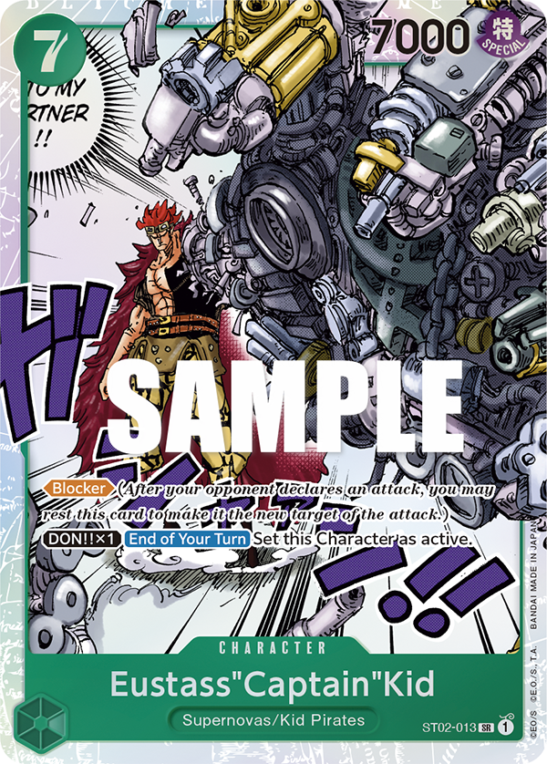 Custom Card Eustass Captain Kid / TCG / Character 