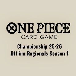 Championship 25-26 Offline Regionals Season 1 has been updated.