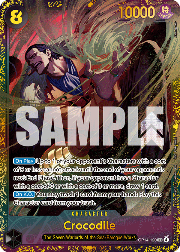 Card image of OP14-120 Crocodile