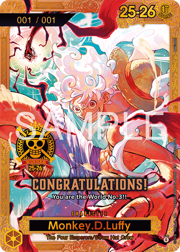 Card image of CS25-26 World Final 3rd Place Trophy Card