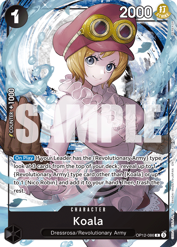 Card image of OP12-086 Koala