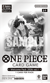 Product packaging image of ONE PIECE CARD GAME Welcome Pack Vol.1
