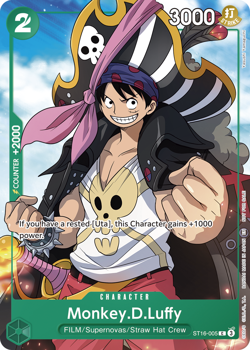 Card image of ST16-005 Monkey.D.Luffy