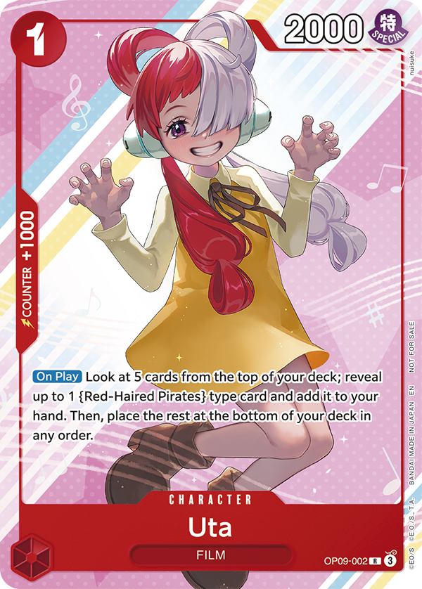 Card image of OP09-002 Uta
