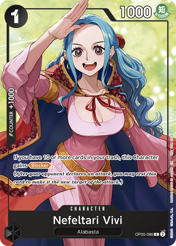 Card image of OP05-086 Nefeltari Vivi