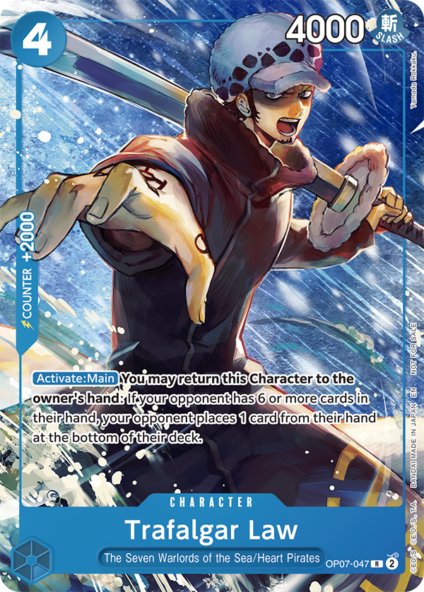 Card image of OP07-047 Trafalgar Law