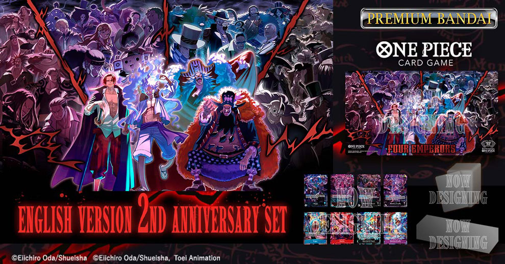 ONE PIECE CARD GAME English Version 1st Anniversary Set