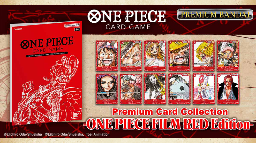 PREMIUM BANDAI Premium Card Collection -FILM RED Edition