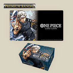 ONE PIECE CARD GAME Playmat and Storage Box Set -Trafalgar.Law-