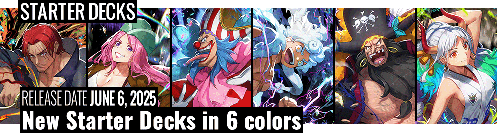 New Starter Decks in 6 colors