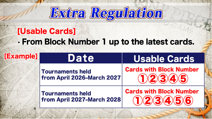 EXTRA REGULATION