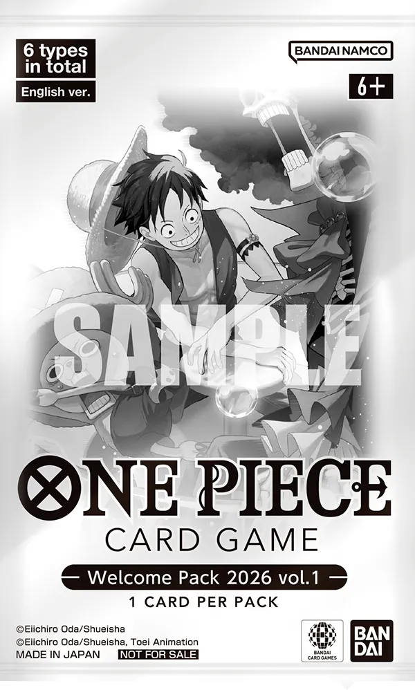 Product packaging image of ONE PIECE CARD GAME Welcome Pack Vol.1