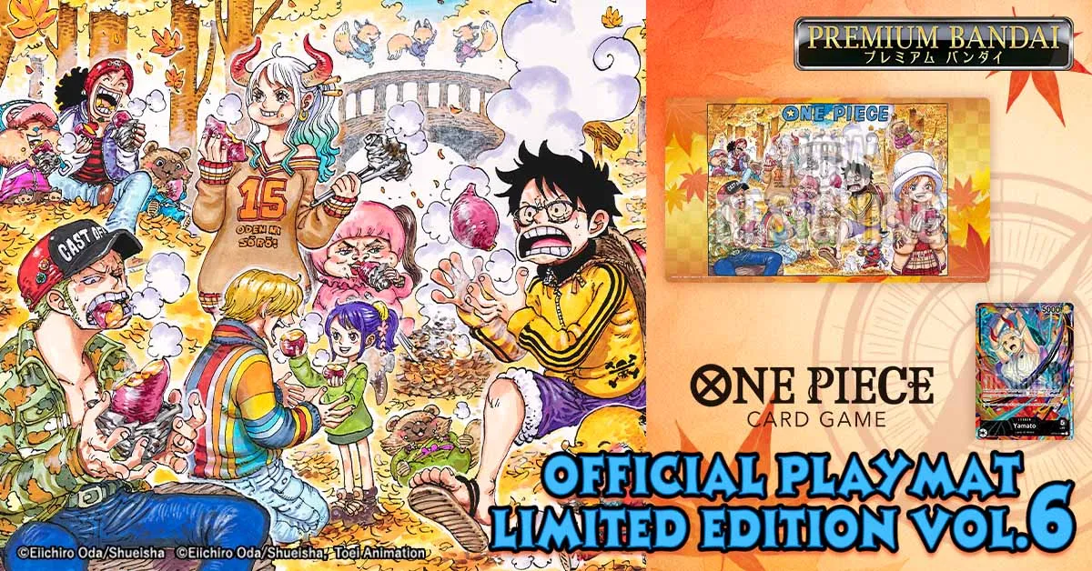 OFFICIAL PLAYMAT LIMITED EDITION vol.6 | ONE PIECE CARD GAME