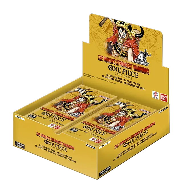 BOOSTER PACK -THE WORLD’S STRONGEST WARRIORS- [OP-17]