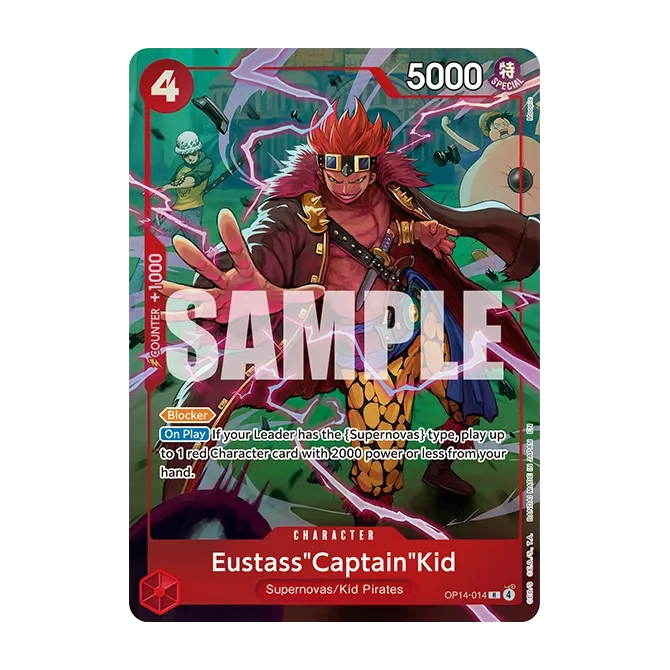 Card image of OP14-014 Eustass