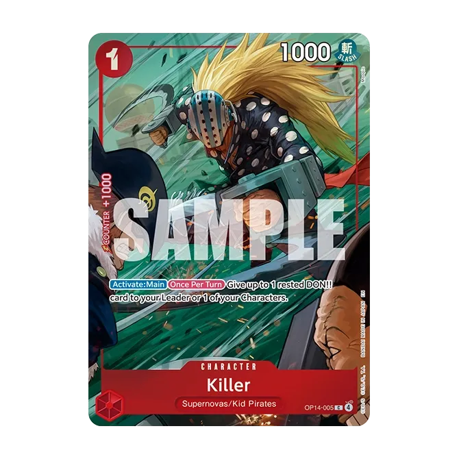 Card image of OP14-005 Killer
