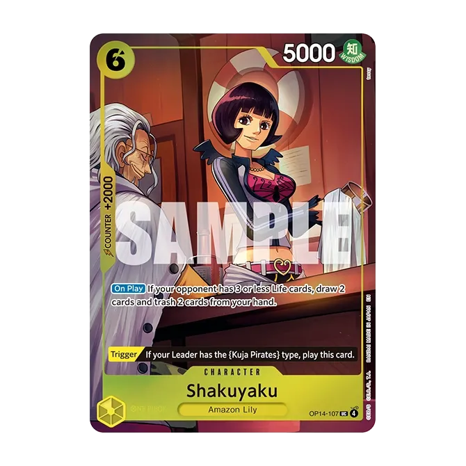 Card image of OP14-107 Shakuyaku