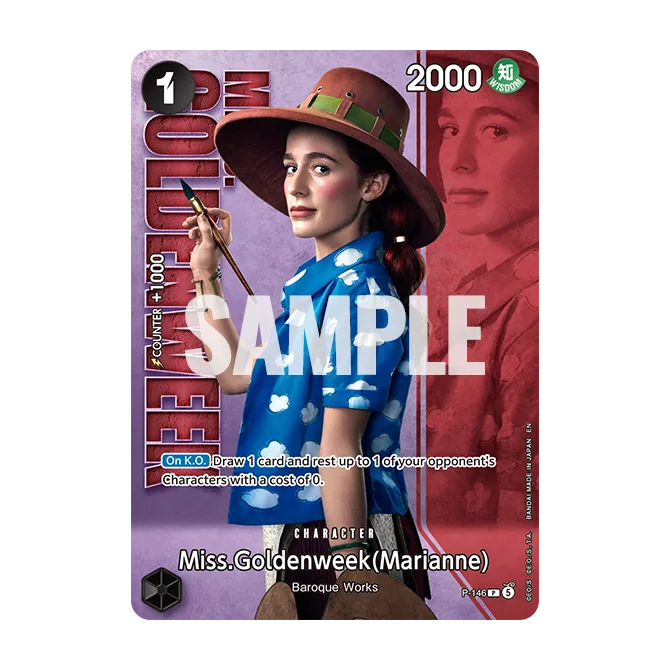 Card image of P-146 Miss.Goldenweek(Marianne)