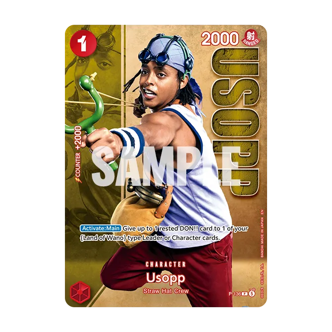 Card image of P-136 Usopp