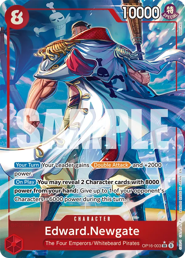 Card image of OP16-003 Edward.Newgate
