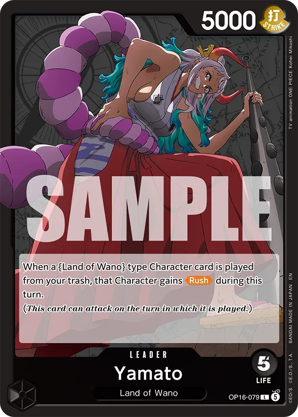 Card image of OP16-079 Yamatoの詳細を表示する