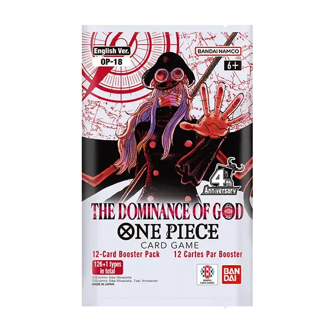 Product packaging image of BOOSTER PACK  -THE DOMINANCE OF GOD- [OP-18]