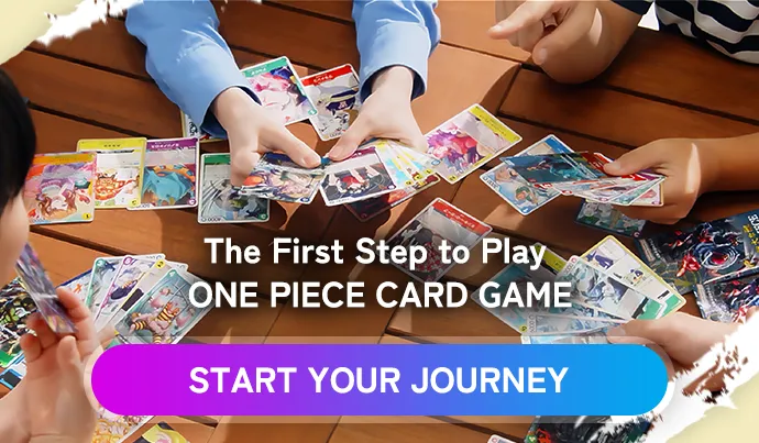 The First Step to Play ONE PIECE CARD GAME. START YOUR JOURNEY