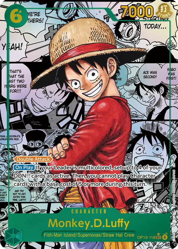 Card image of OP13-118 Monkey.D.Luffy