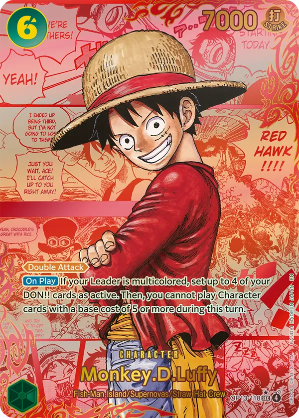 Card image of OP13-118 Monkey.D.Luffy