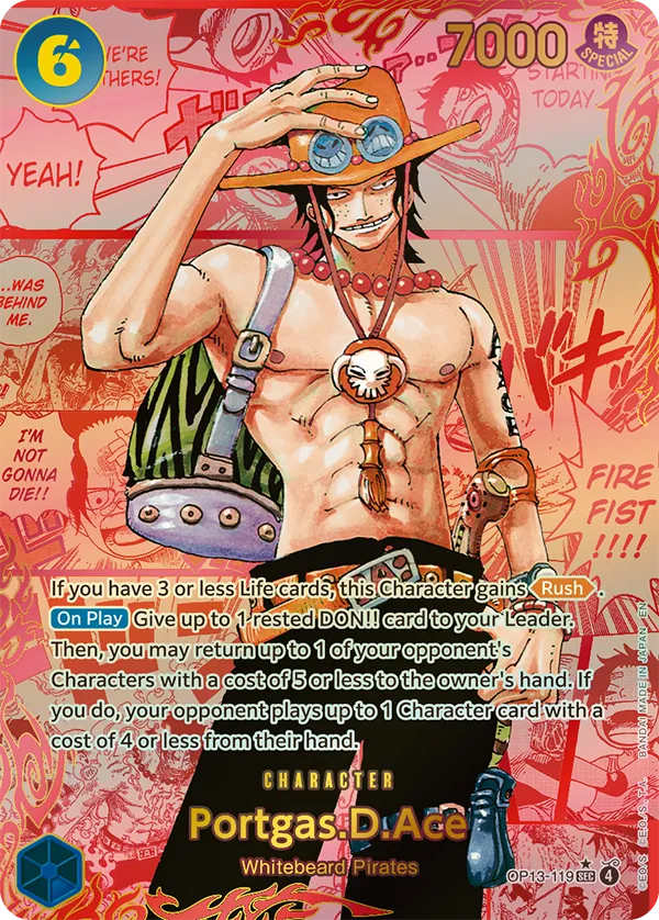Card image of OP13-119 Portgas.D.Ace