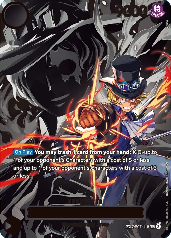 Card image of OP07-118 Sabo