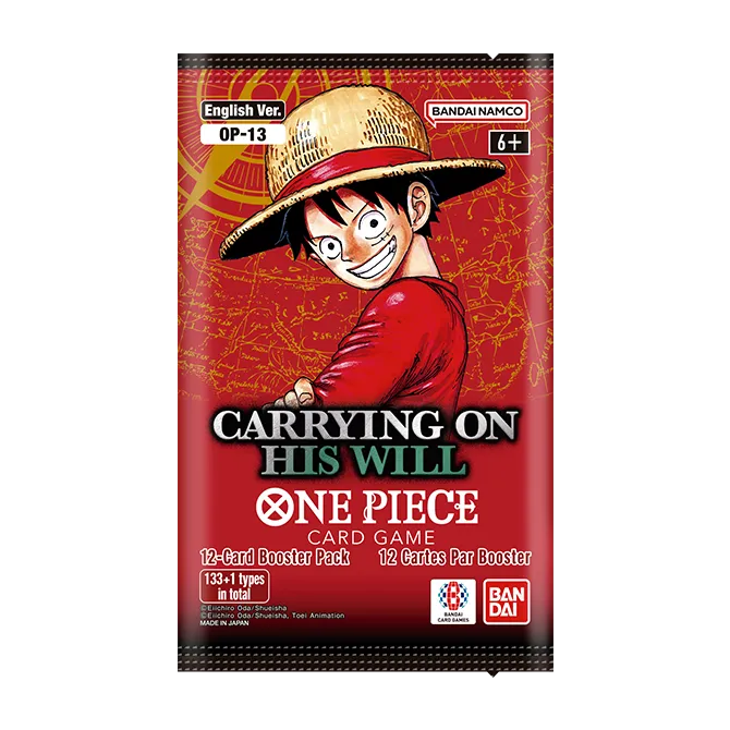 Product packaging image of BOOSTER PACK -CARRYING ON HIS WILL-[OP-13]