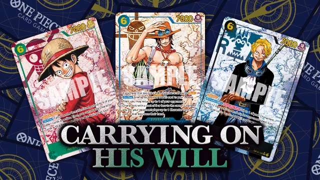 CARD LIST BOOSTER PACK -CARRYING ON HIS WILL- [OP-13] has been updated.