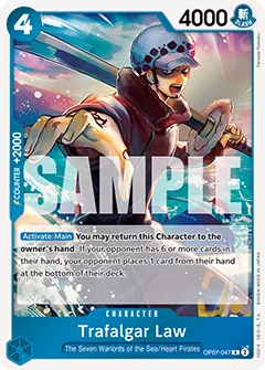 Card image of OP07-047 Trafalgar Law