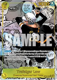 Card image of OP10-119 Trafalgar Law
