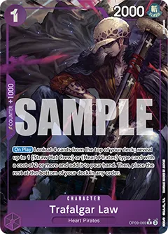 Card image of OP09-069 Trafalgar Law
