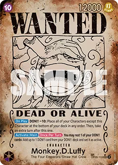 Card image of OP05-119 Monkey.D.Luffy