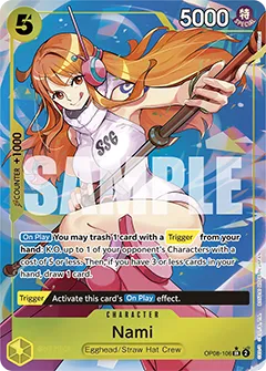 Card image of OP08-106 Nami