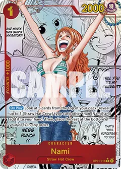 Card image of OP01-016 Nami