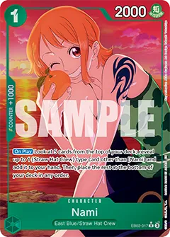 Card image of EB02-017 Nami